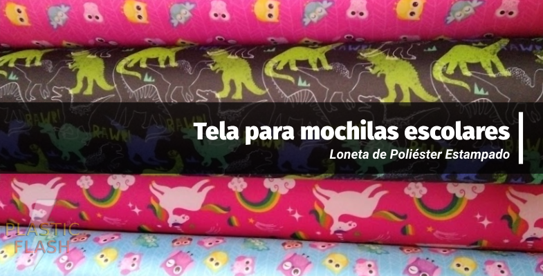 tela para mochila escolar